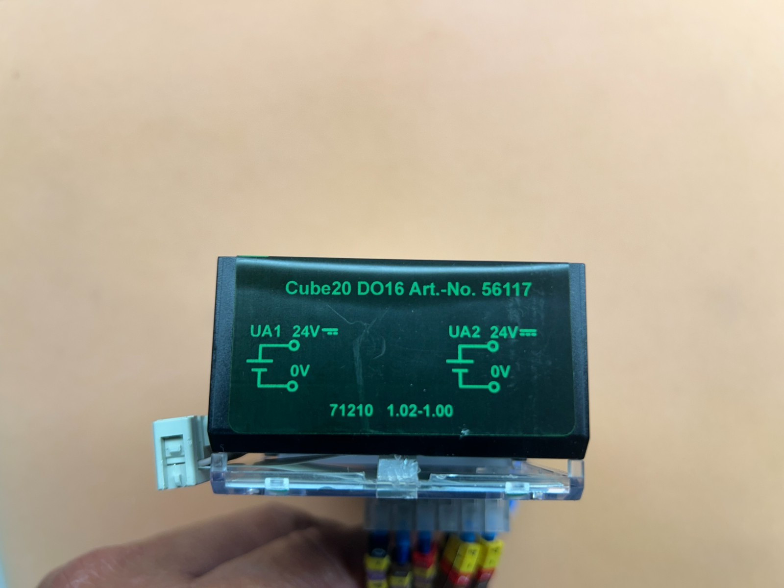Murr Elektronik 56117 Cube20 DO16 Digital Output Module DIN Mount