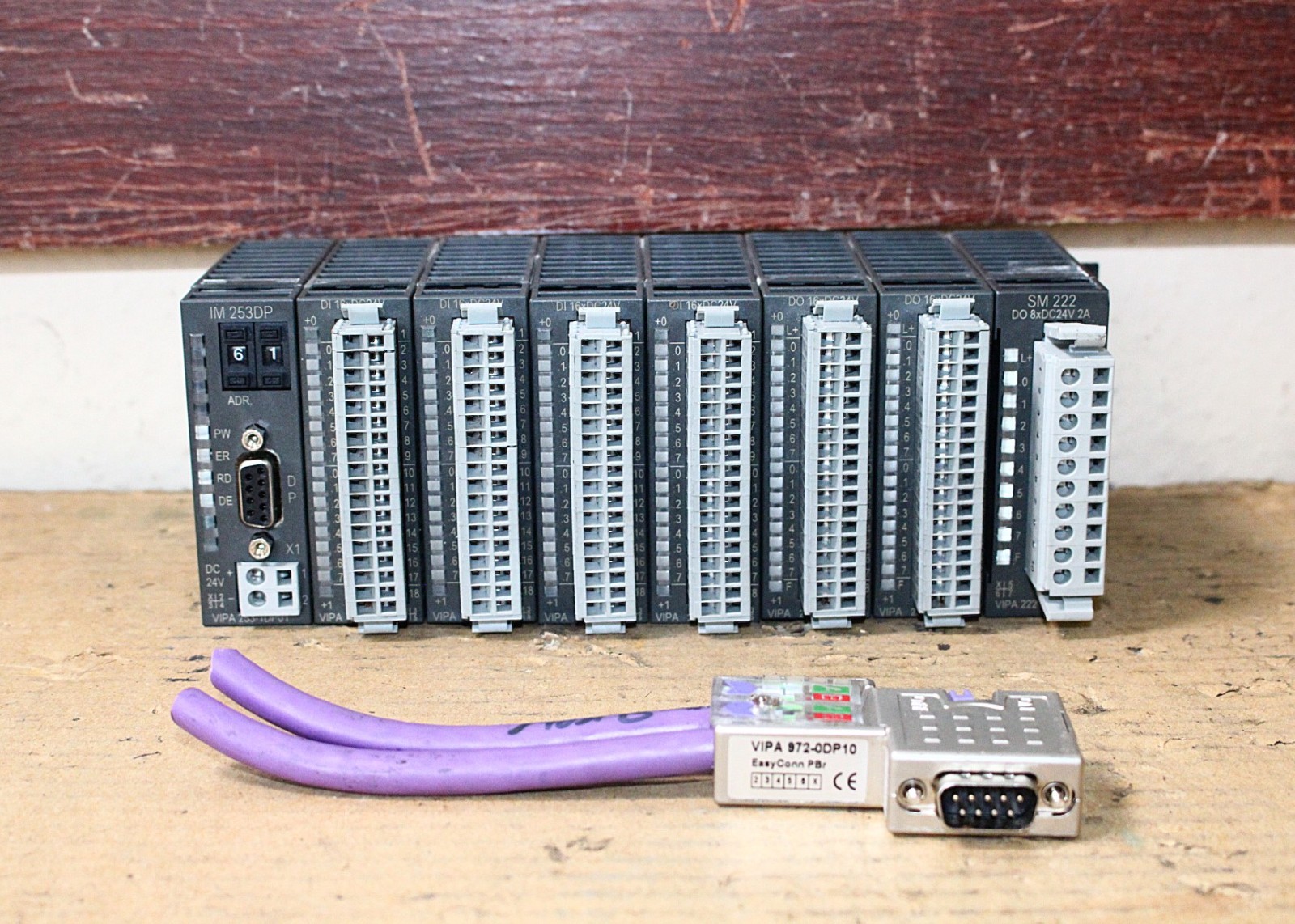 Yaskawa VIPA 253-1DP01 IM 253DP 221-1BH30 222-1BH30 222-1BF10 SM22 Plc modules