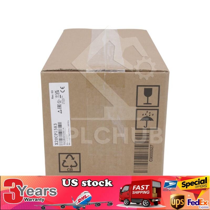 B&R X20CP1583 REV.G3 X20 CENTRAL UNIT CP 1583-