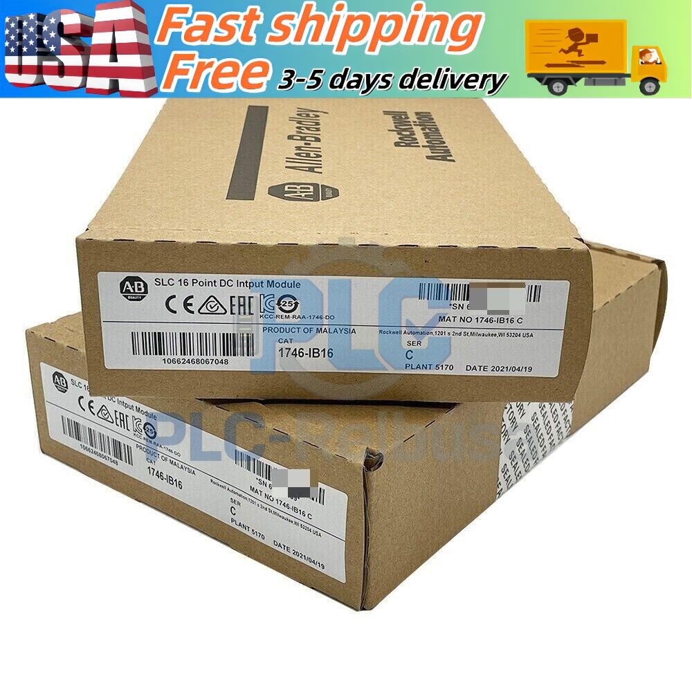 New Factory Sealed AB 1746-IB16 SER C SLC 500 Digital Input Module 1746IB16