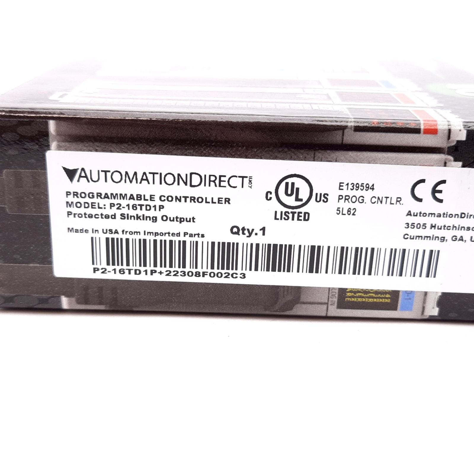 Automation Direct P2-16TD1P P2000 PLC Output Module, 16-Point, 12-24VDC
