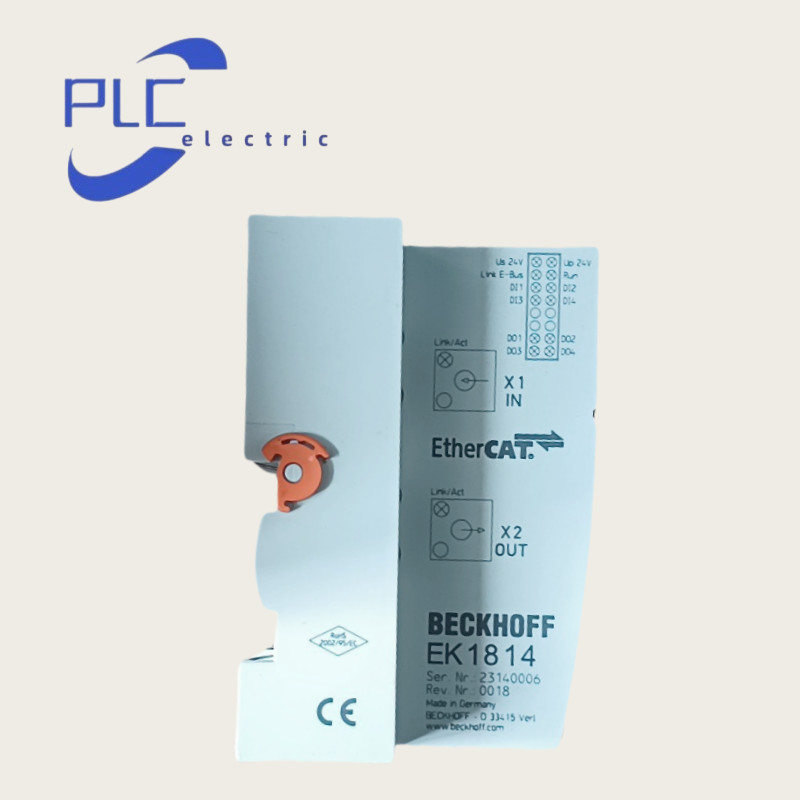 1PCS New Type EK1814 Beckhoff EtherCAT Coupler Integrate Digital Security I/O