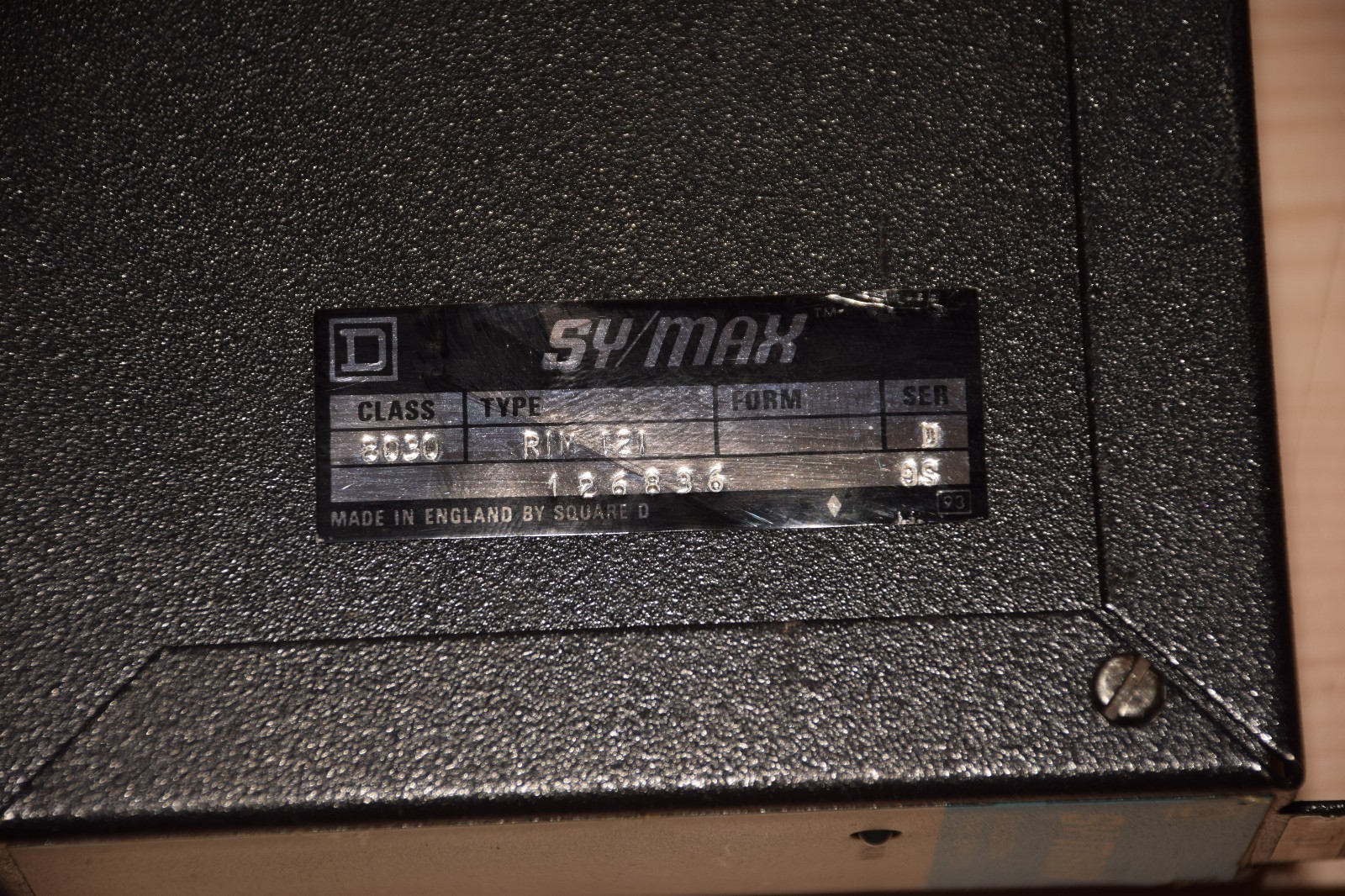 Square D 8030 ROM-121 Ser C, SY/MAX ANALOG OUTPUT MODULE