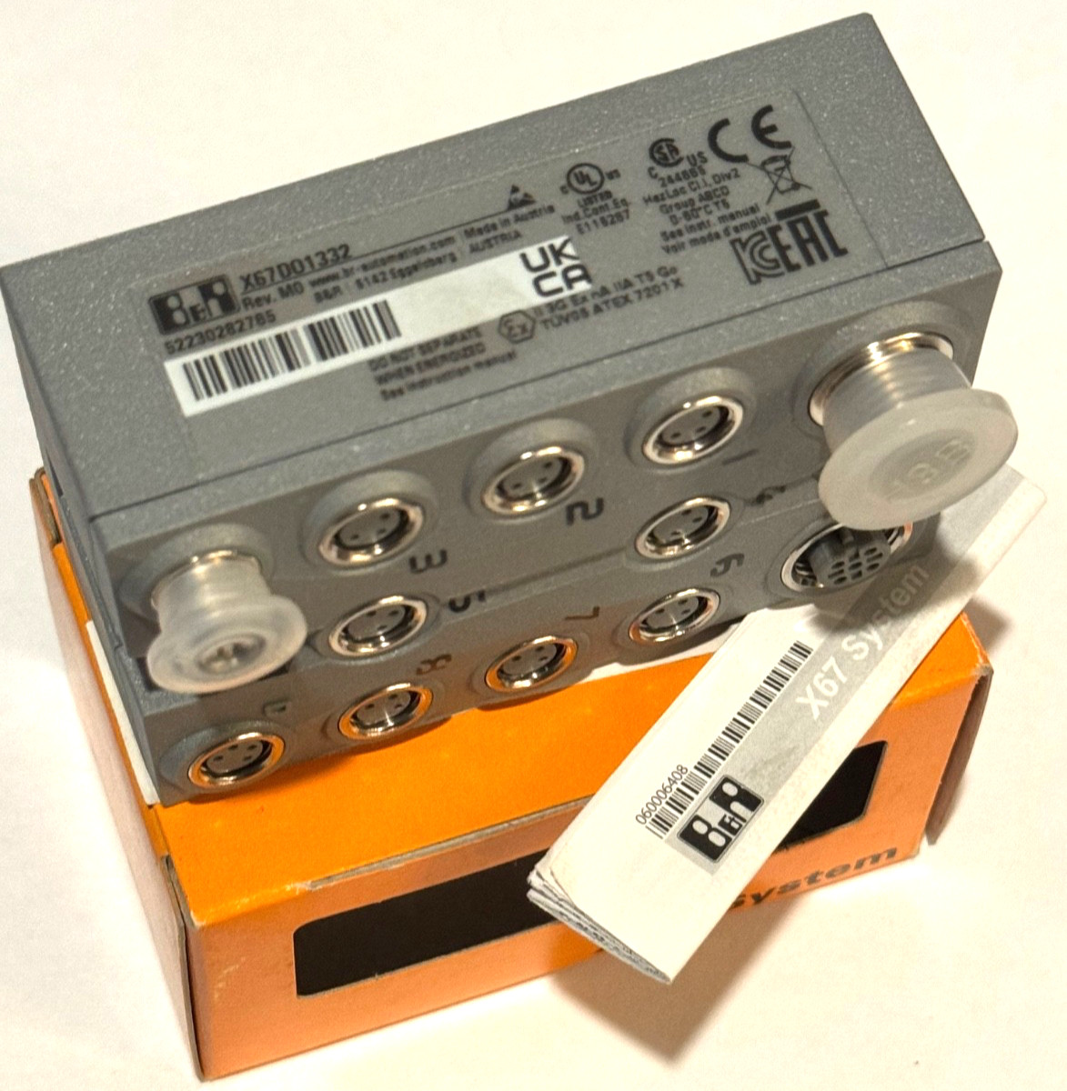 B&R X67DO1332 Digital Output Module IP67 –Free 2nd Day Air Ship