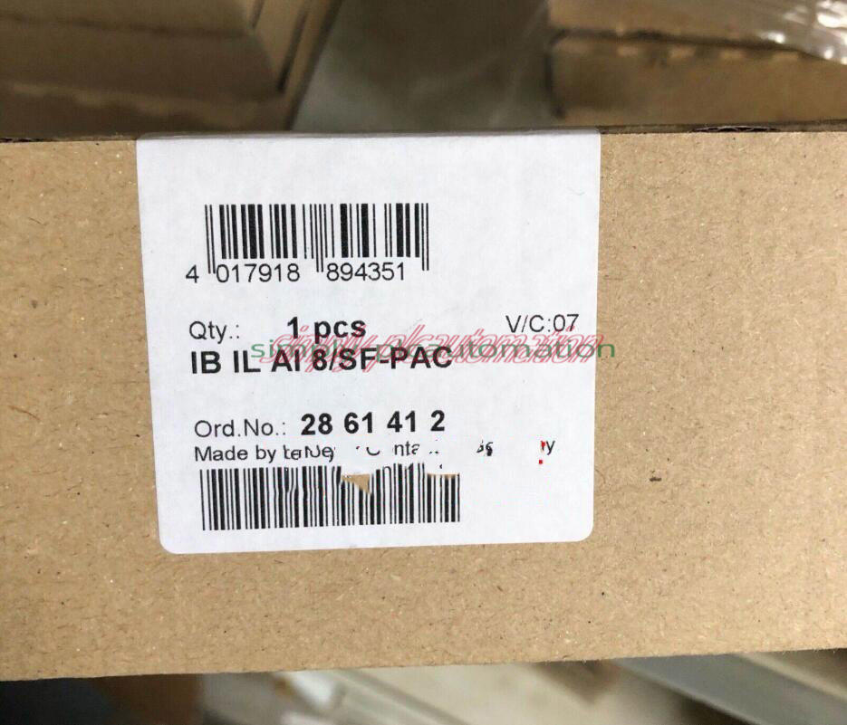 1PCS Phoenix Contact IB IL AI 8/SF-PAC analog module 2861412 NEW