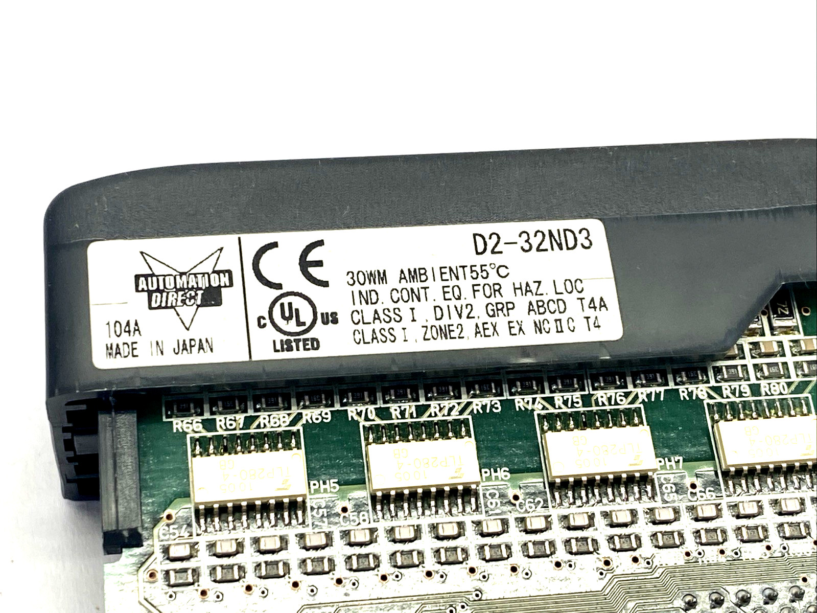 Automation Direct D2-32ND3 DirectLOGIC DL205 Discrete Input Module, 32-Pt 24VDC