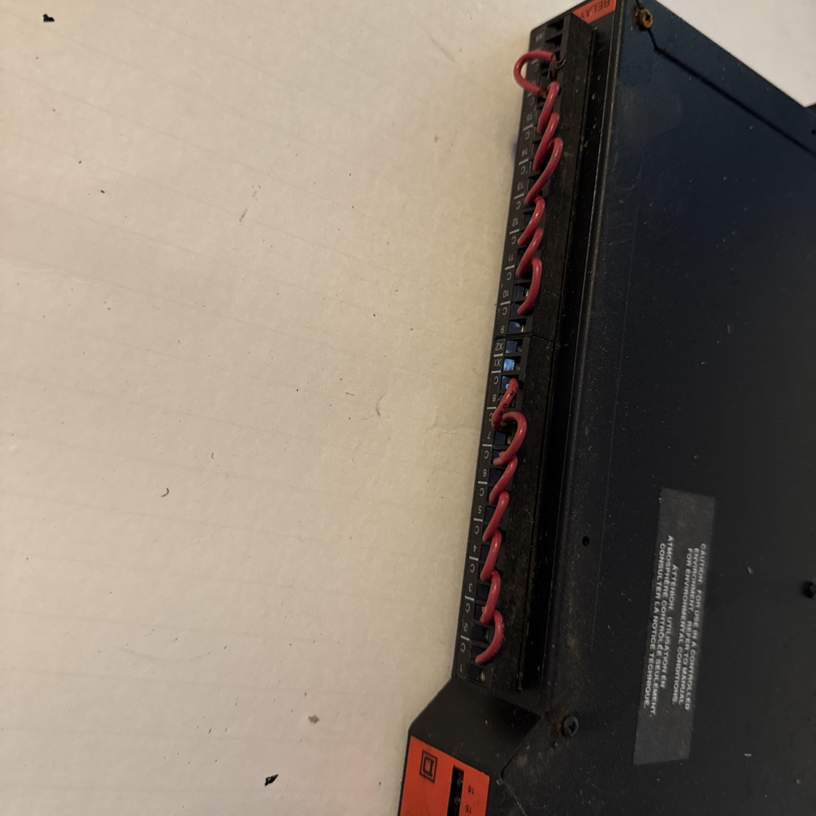 Square D SY/MAX ROM271 8030 Relay Output Module Parts
