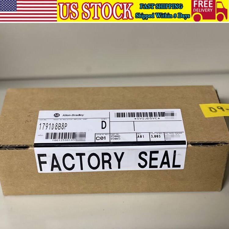 New AB 1791D-8B8P Compact Block I/O 1791D8B8P Factory Sealed Fast Shipping 1PCS