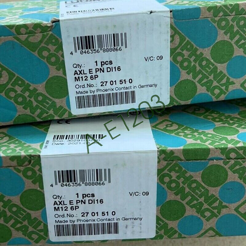 Phoenix Module AXL E PN DI16 M12 6P Distributed I/O Module 2701510 DHL/FedEx