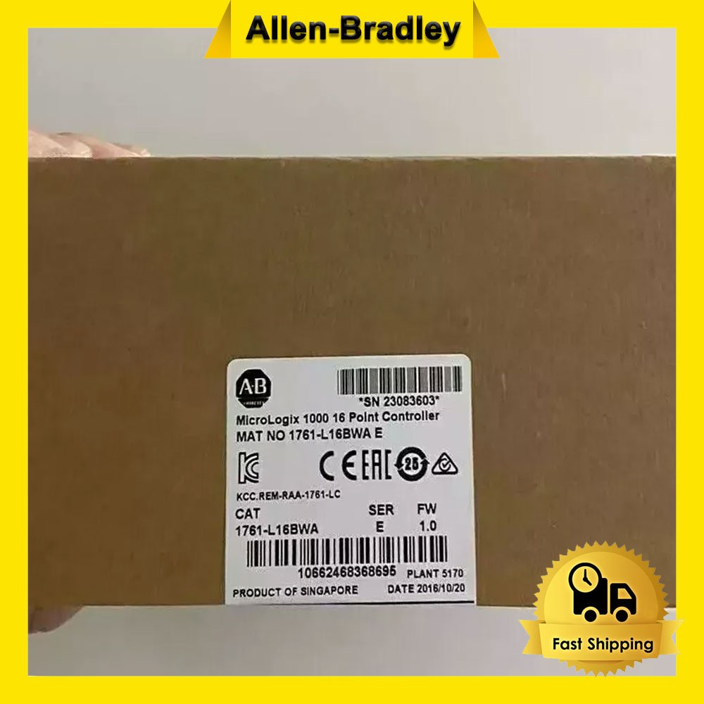 New AB 1761-L16BWA Free Shipping New in Box New Factory Sealed Ser E