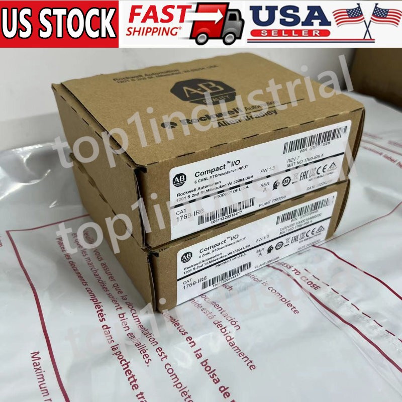 1 pcs New Factory Sealed AB 1769-IR6 CompactLogix Input Module RTD 1769IR6