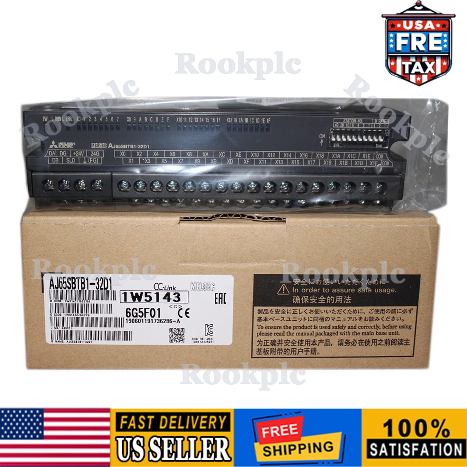 Mitsubishi AJ65SBTB1-32D1 Compact Type Remote I/O Module AJ65SBTB132D1 Fast
