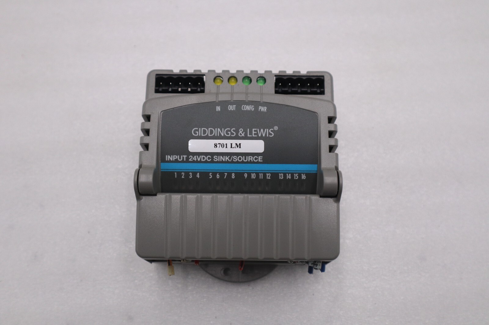 GIDDINGS & LEWIS M.1300.7372 R1 Input Module 24VDC SINK/SOURCE STOCK 623-D