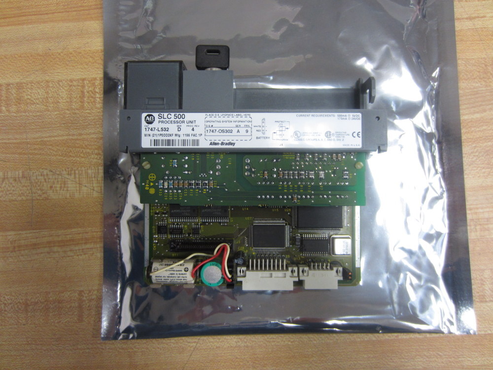Allen Bradley 1747-L532 SLC5/03 CPU 1747L532 Ser.D w/o Cover