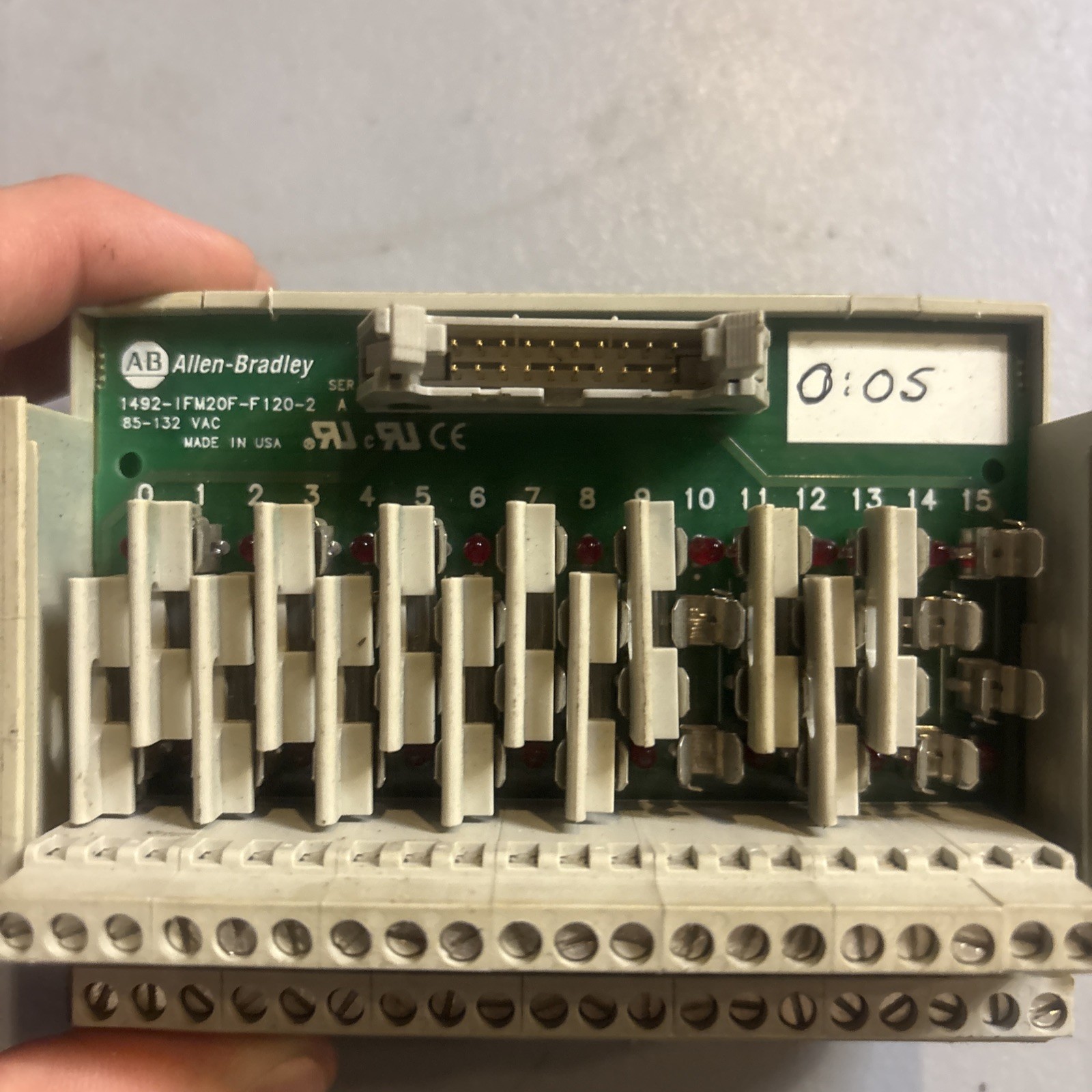 Allen Bradley 1492-IFM20F-F120-2 Ser A Digital Interface (ST942)