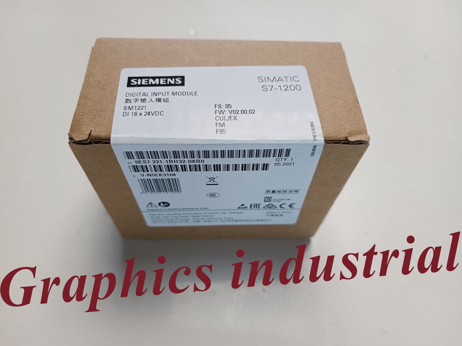 New Siemens 6ES7221-1BH32-0XB0 / 6ES7 221-1BH32-0XB0 Fast Shipping