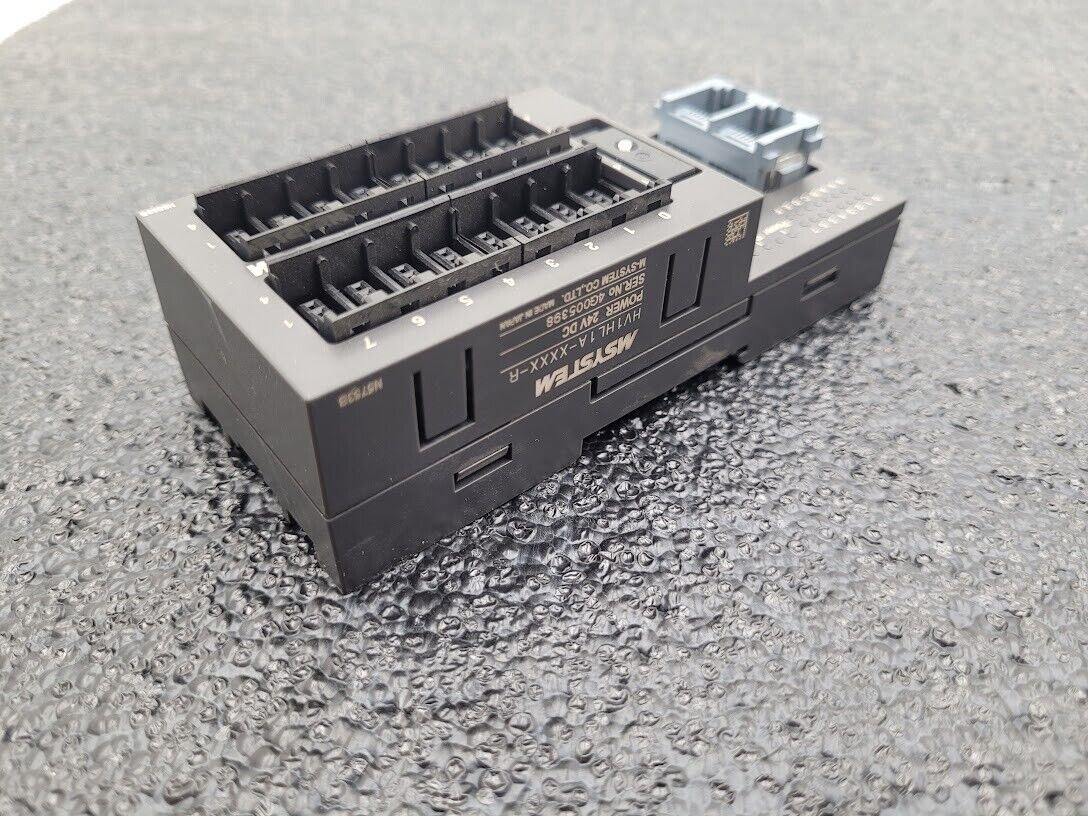 MSystem HV1HL1A-XXXX-R 24VDC 16-Channel I/O Module DIN Rail Working Pull
