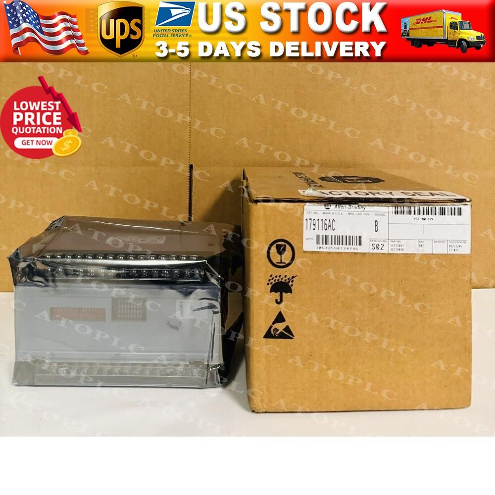 AB 1791-16AC Block I/O Module 16 Inputs/16 Outputs 120VAC 179116AC US Free Tax