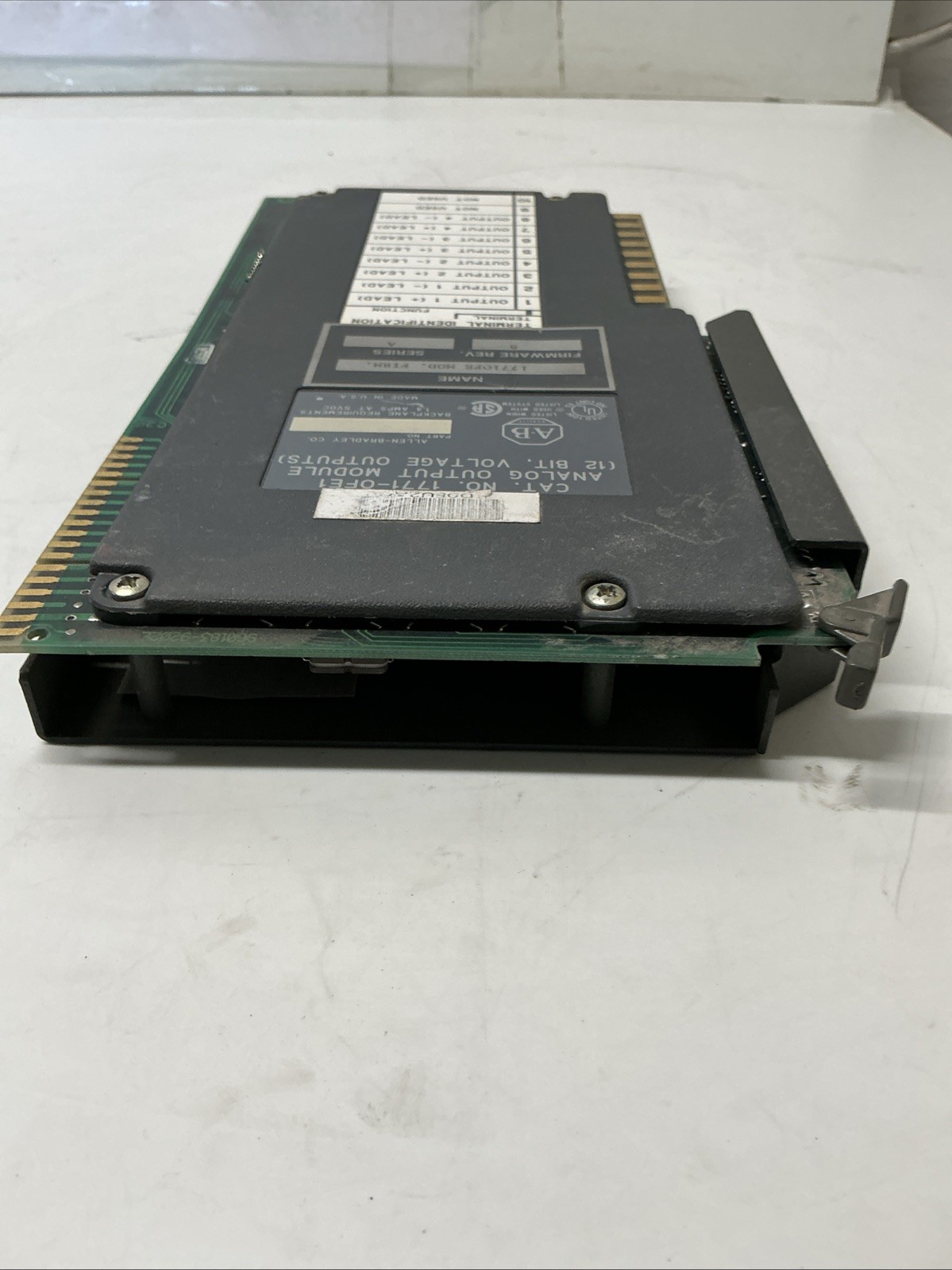 Allen Bradley 1771-OFE1 Analog Output Module Series A. Z-713