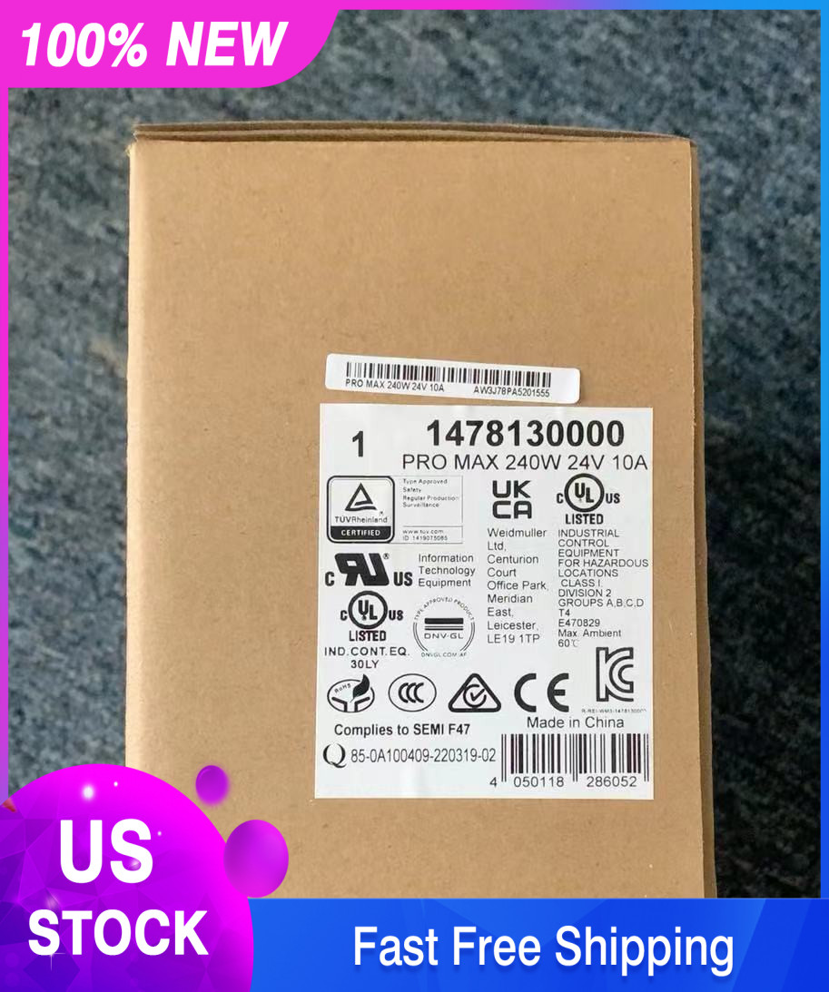 Weidmuller 1478130000 PRO MAX 240W 24V 10A power supply NEW