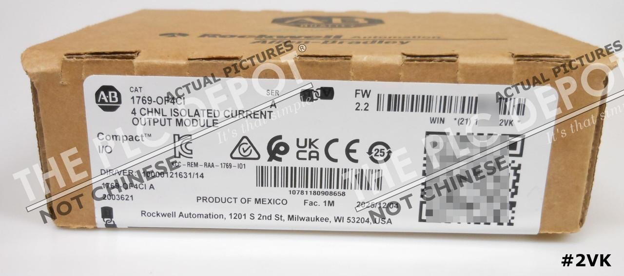 2025 SEALED Allen Bradley 1769-OF4CI 0F4C1 “REAL US SELLER” NOT CHINA #QTY
