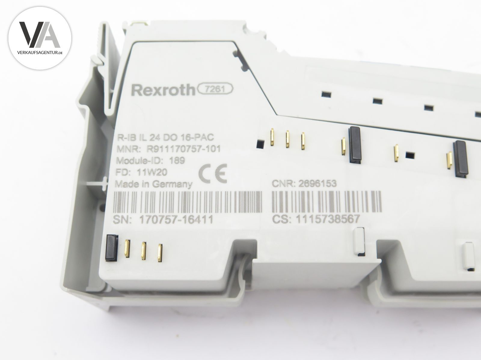 Rexroth ProfiBus Coupler R-IB IL 24 DO 16-PAC R911170757-101