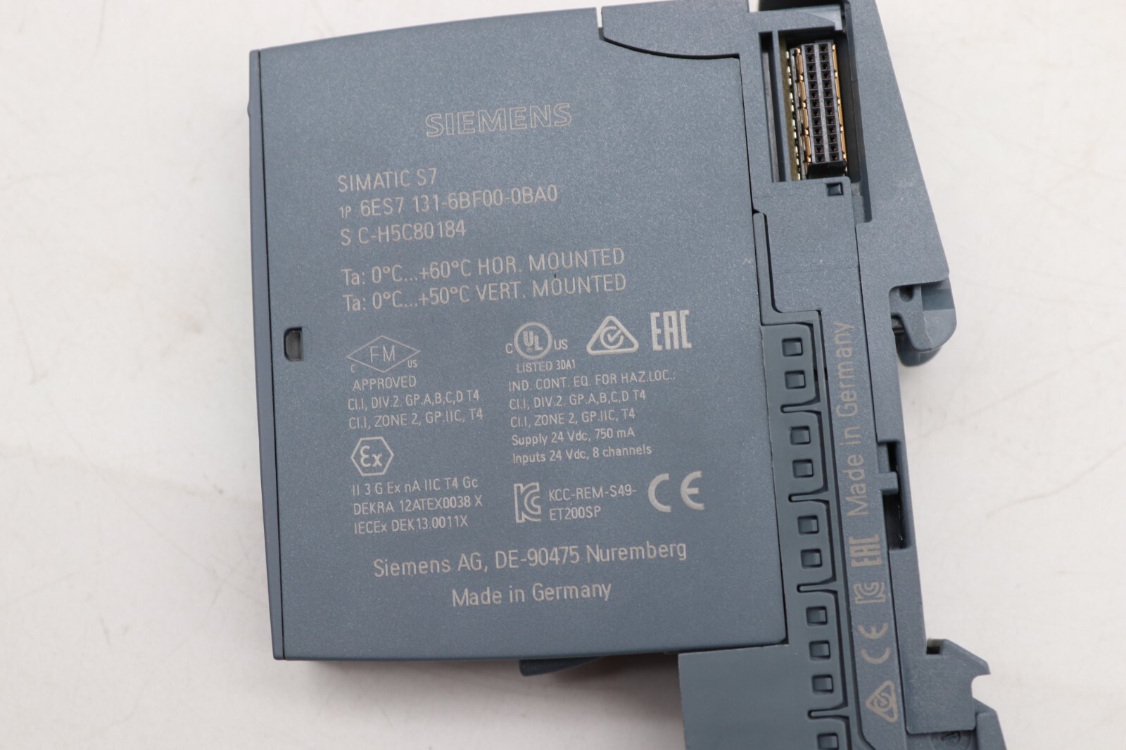 Siemens Simatic S7 6ES7 131-6BF00-0BA0 + 6ES7 193-6BP20-0BA0