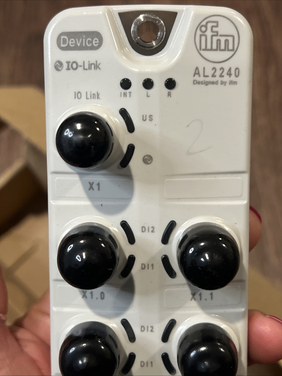 IFM IO-Link Module 6X2 DI M12 IP69K AL2240