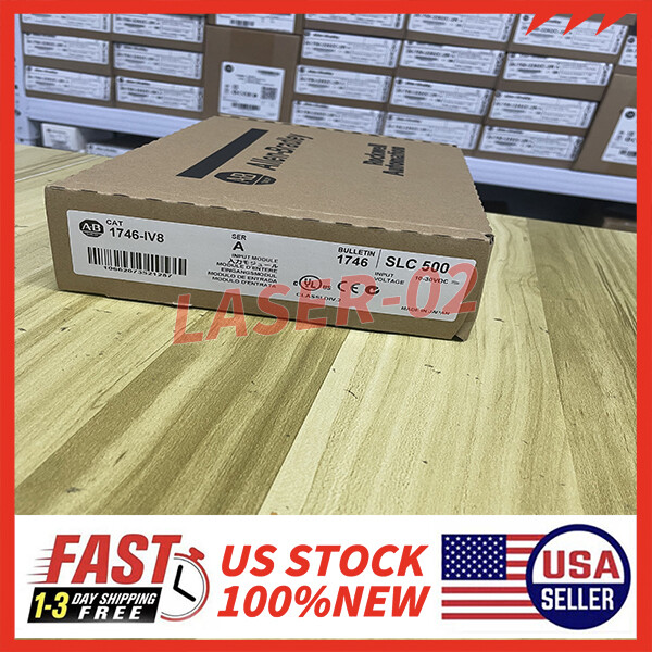 Brand New Allen-Bradley 1746-IV8 Series A SLC 500 8 Point Input Module
