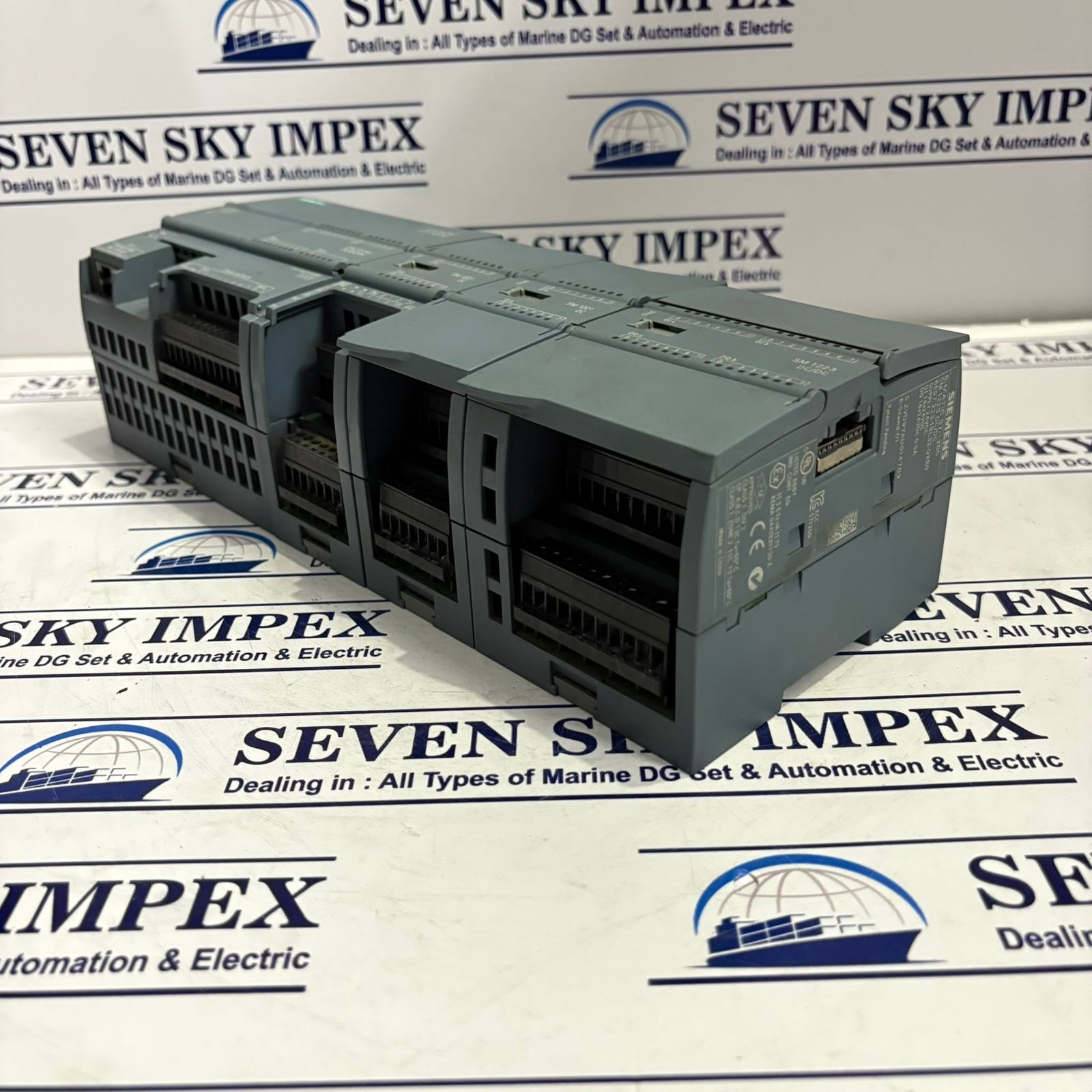 SEIMENS S7-1200 PLC WITH 2 SM 1221DC-SM 1223 DC