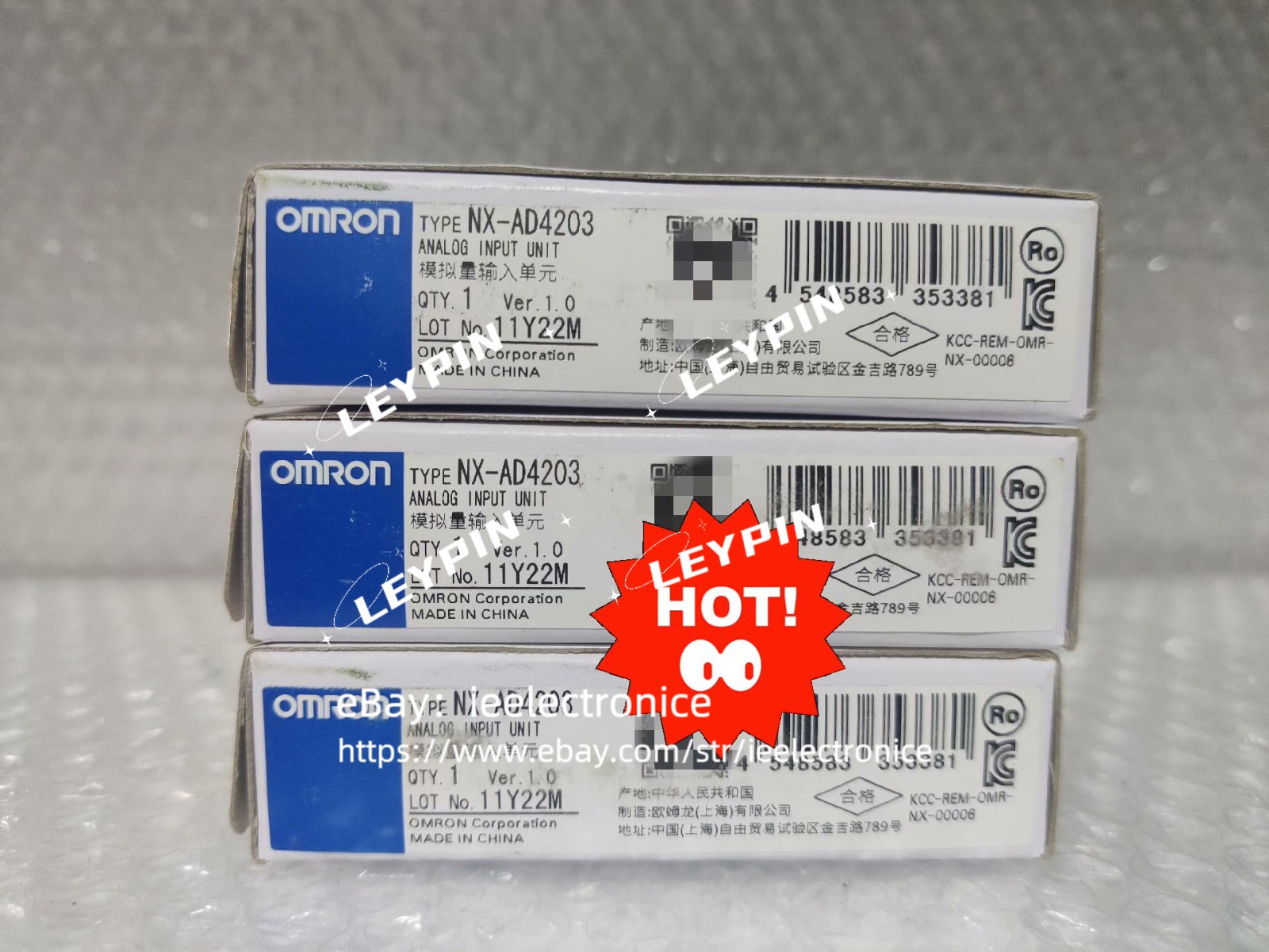 1PC Omron NX-AD4203 new NXAD4203*ie