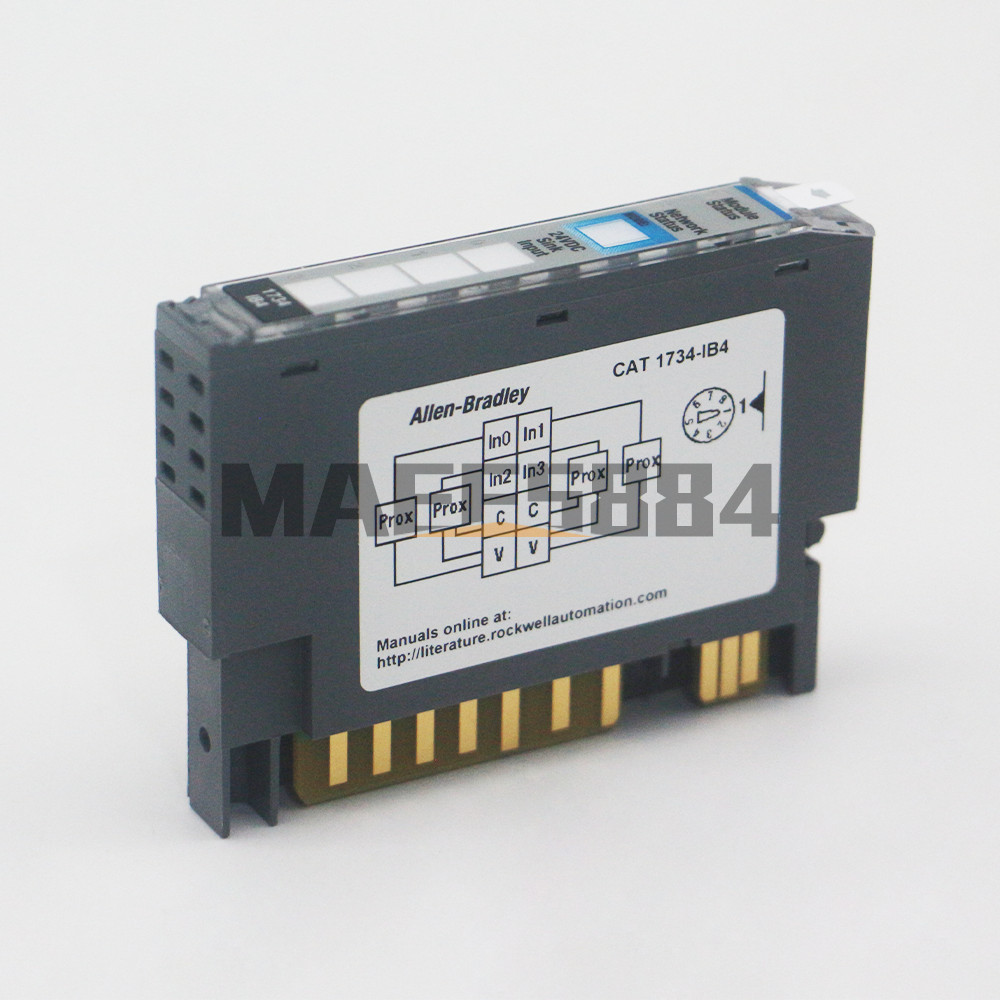 NEW Allen-Bradley 1734-IB4 SER B Part No 96376673 REV A01 Input Module