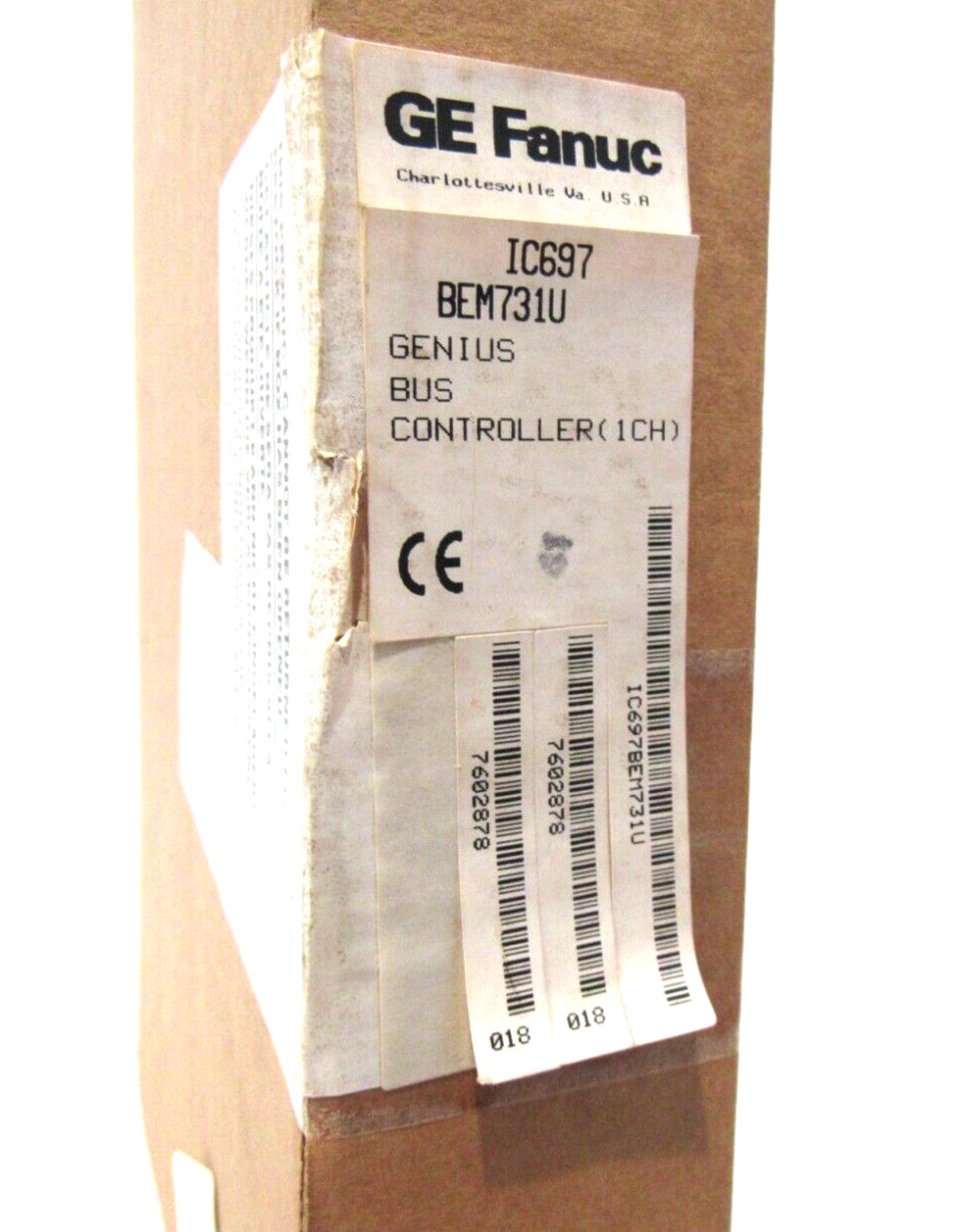 NEW SEALED GE FANUC IC697BEM731U BUS CONTROLLER