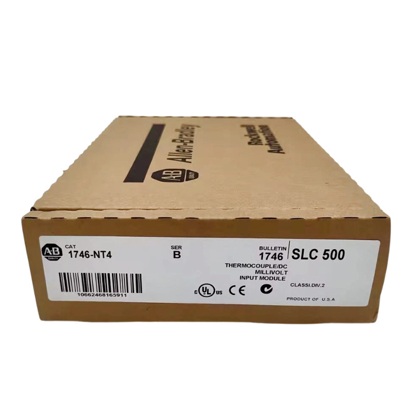 New Factory Sealed Allen-Bradley 1746-NT4 SER B SLC 500 PLC Input Module