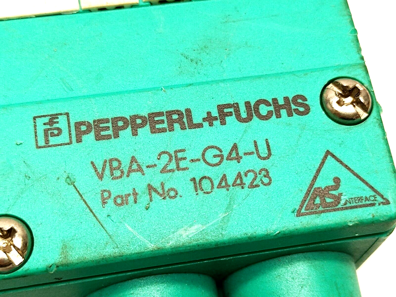 Pepperl+Fuchs VBA-2E-G4-U AS-Interface Analog Module 104423