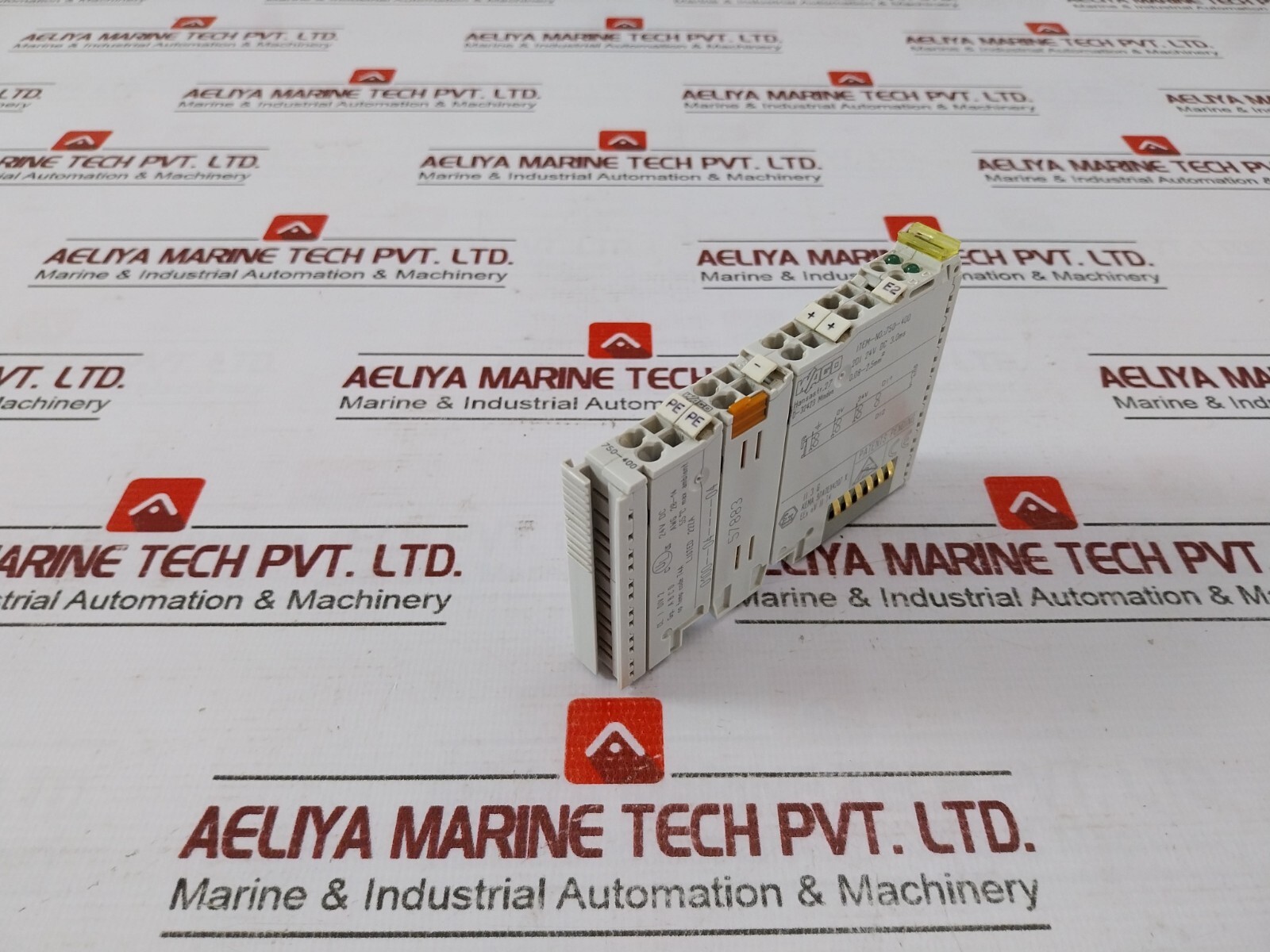 Wago 750-400 2 Channel Digital Input Module AWG 28-14 KEMA 97ATEX4207 X