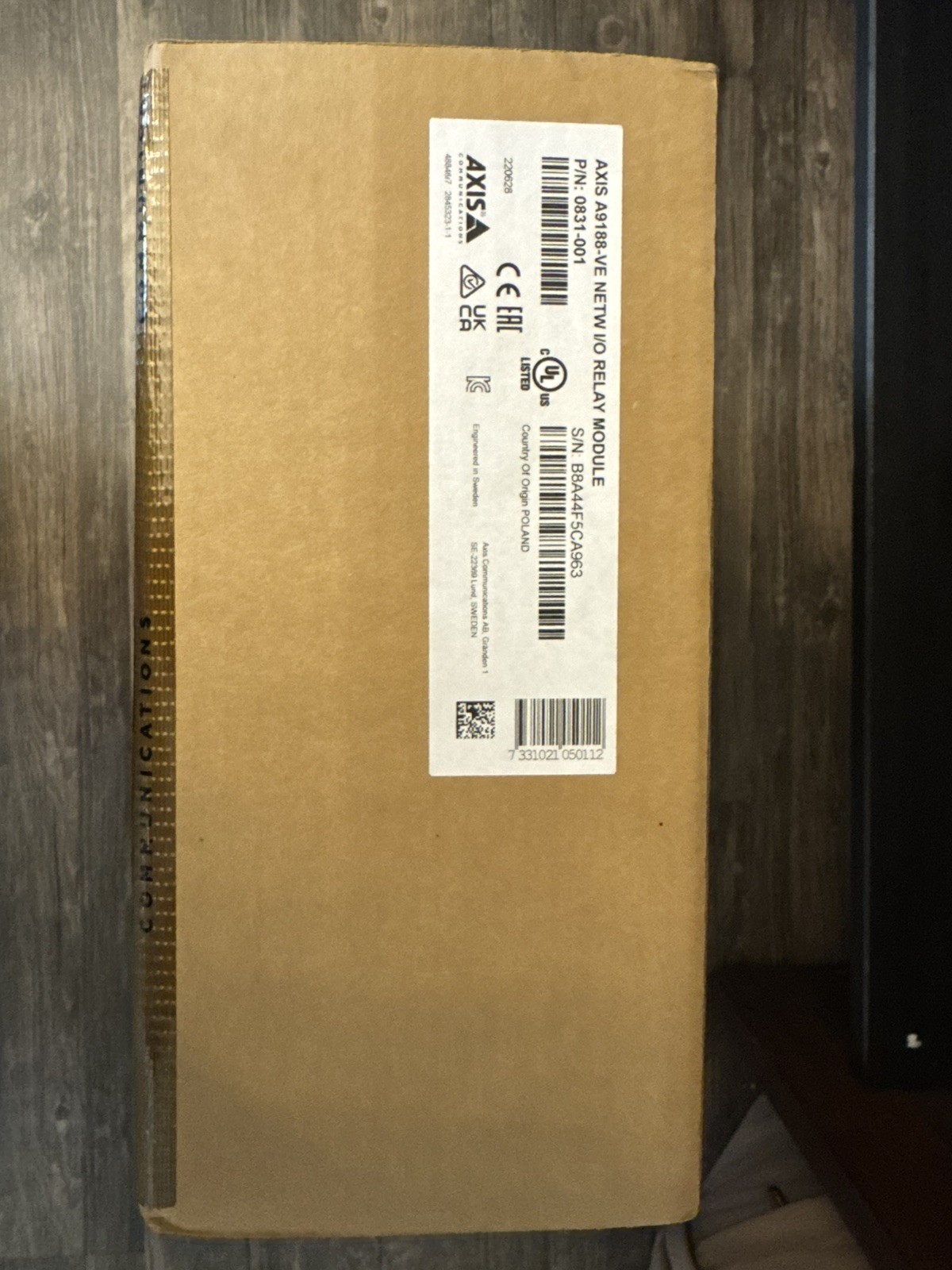 Sealed Brand New – AXIS A9188 NETWORK I/O RELAY MODULE