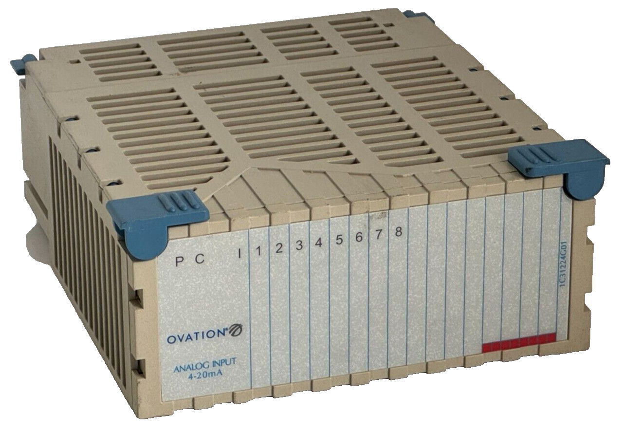 USED Ovation 1C31224G01 Analog Input Module