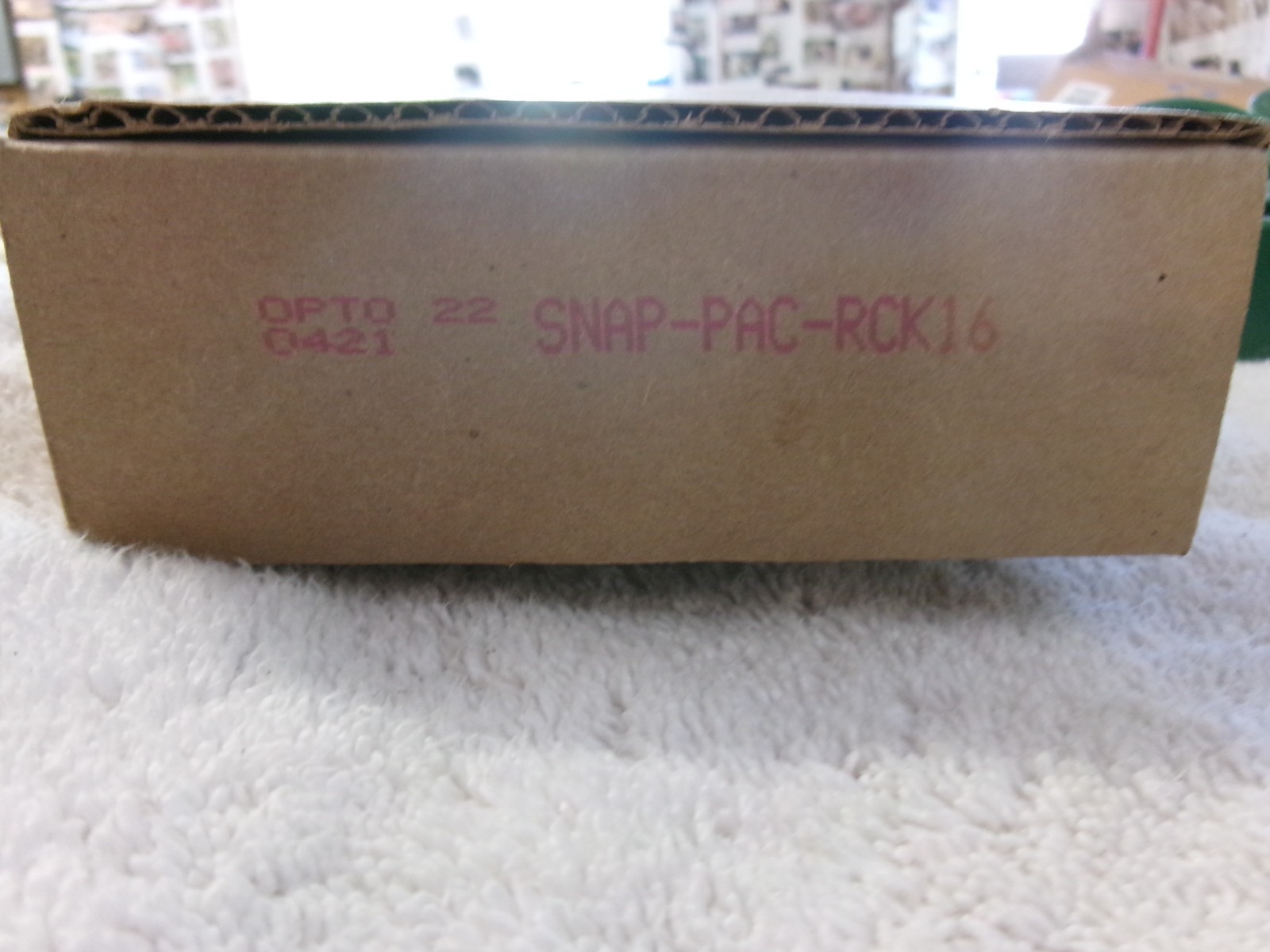 NIB OPTO 22 SNAP Pac Series 16 Module Mounting Rack SNAP-PAC-RCK16