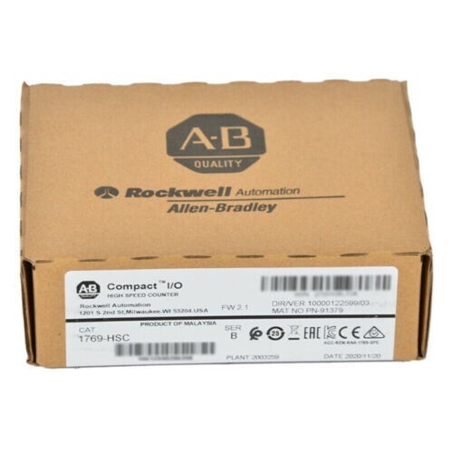 New 1769-HSC /B CompactLogix High-Speed Counter Module 1769HSC Factory Sealed US