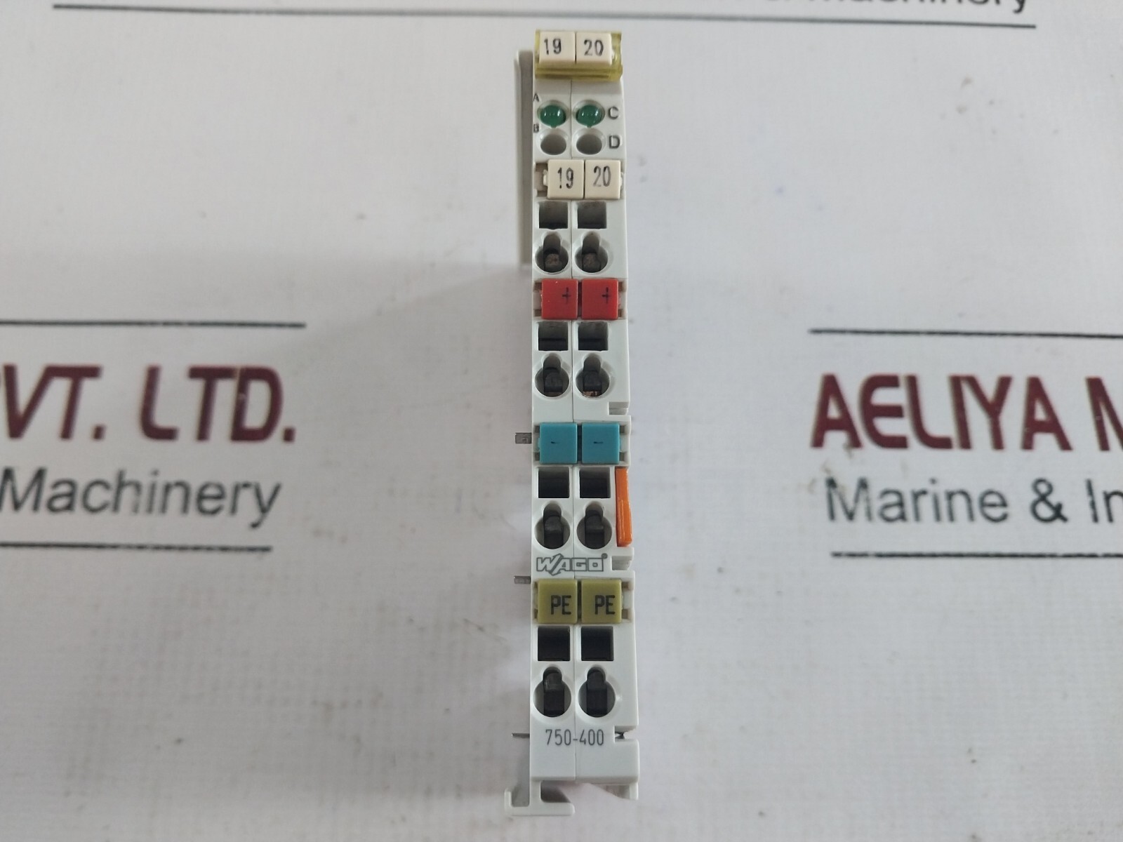 Wago 750-400 digital input module 2DI 24V DC 3.0MS 24V DC