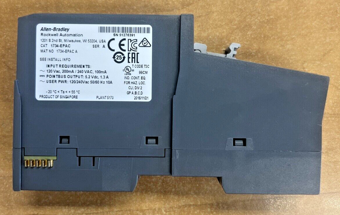 ALLEN-BRADLEY 1734-EPAC AC POINT BUS EXTENSION MODULE FOR POINT **Guaranteed**