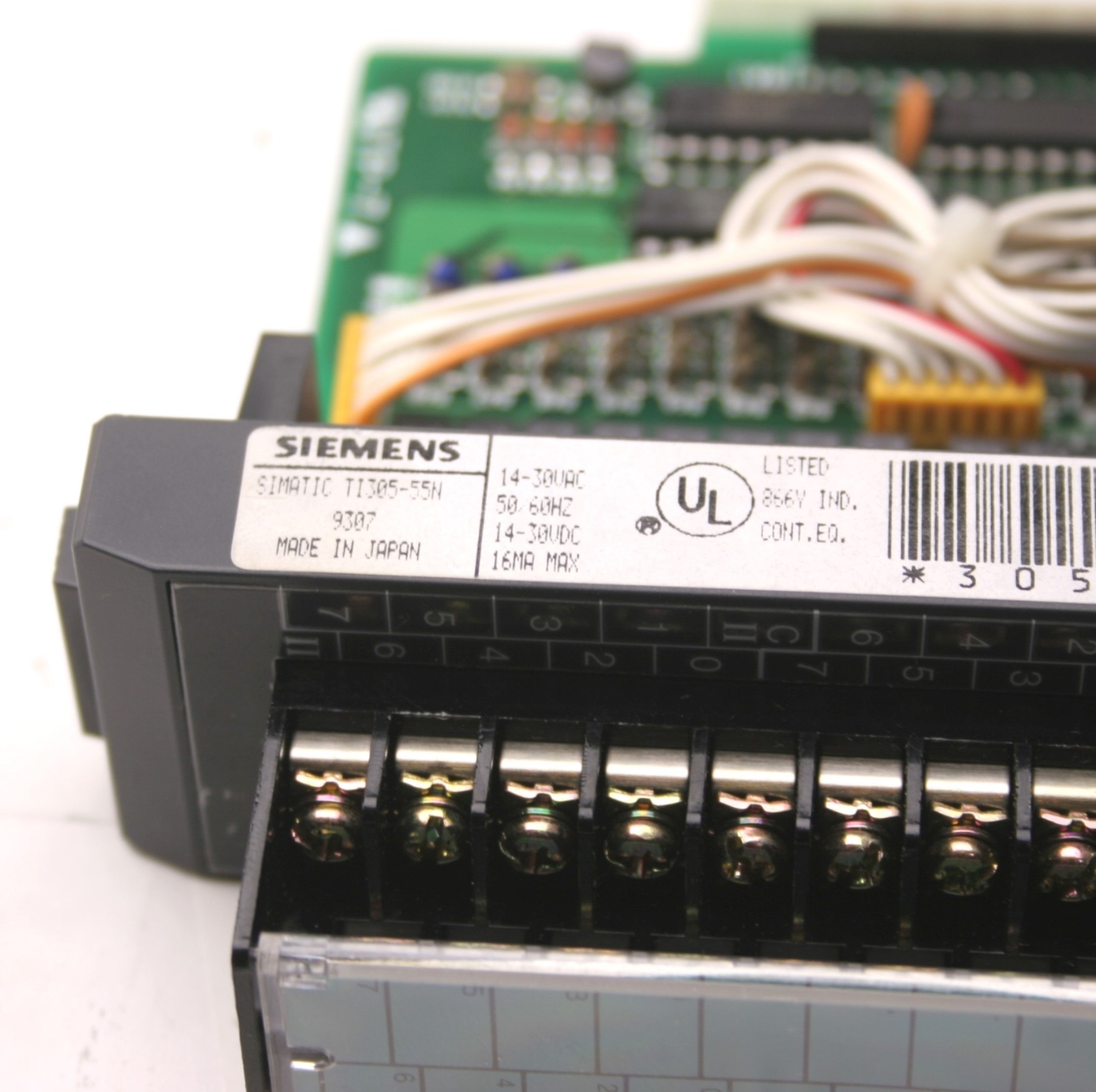 Siemens Simatic TI305-55N Input Module, 16 Point, 24VAC/DC, 50/60Hz