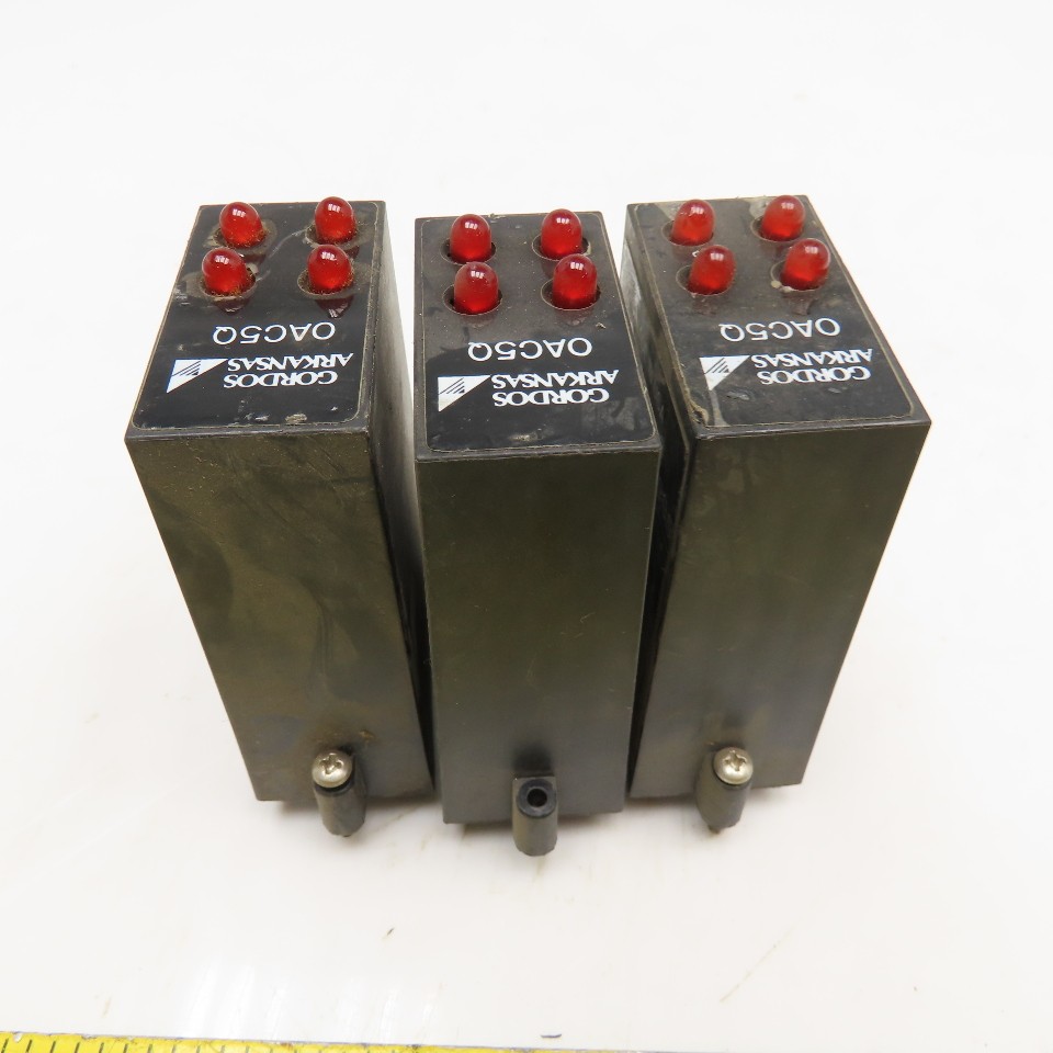 Gordos OAC5Q 4 Channel AC Output Module Lot Of 3