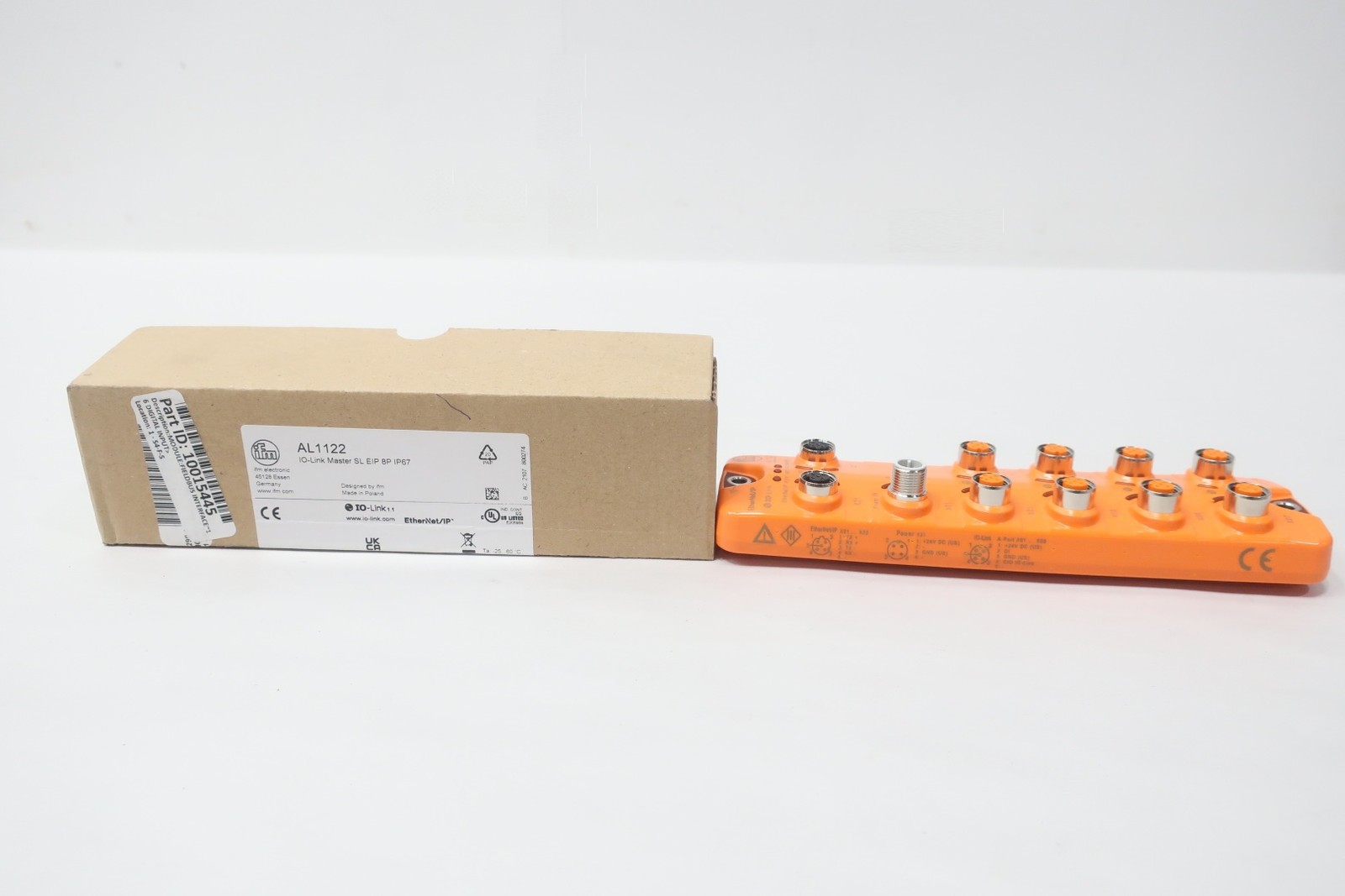 Ifm Efector AL1122 I/o Link Master Sl Eip 8p Ip67 20-30v-dc
