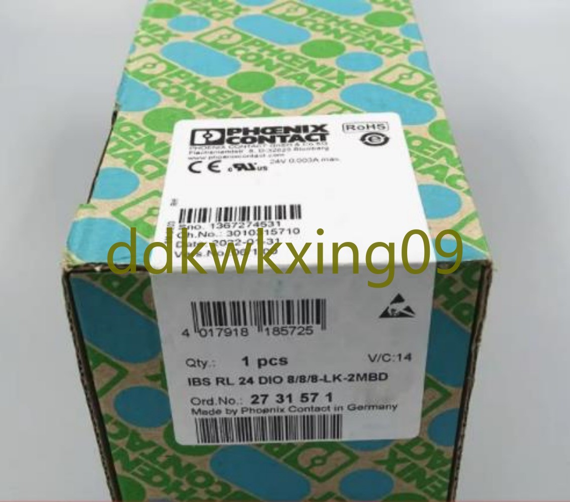 1PCS NEW Phoenix IBS RL 24 DIO 8/8/8-LK-2MBD Terminal Module 2731571