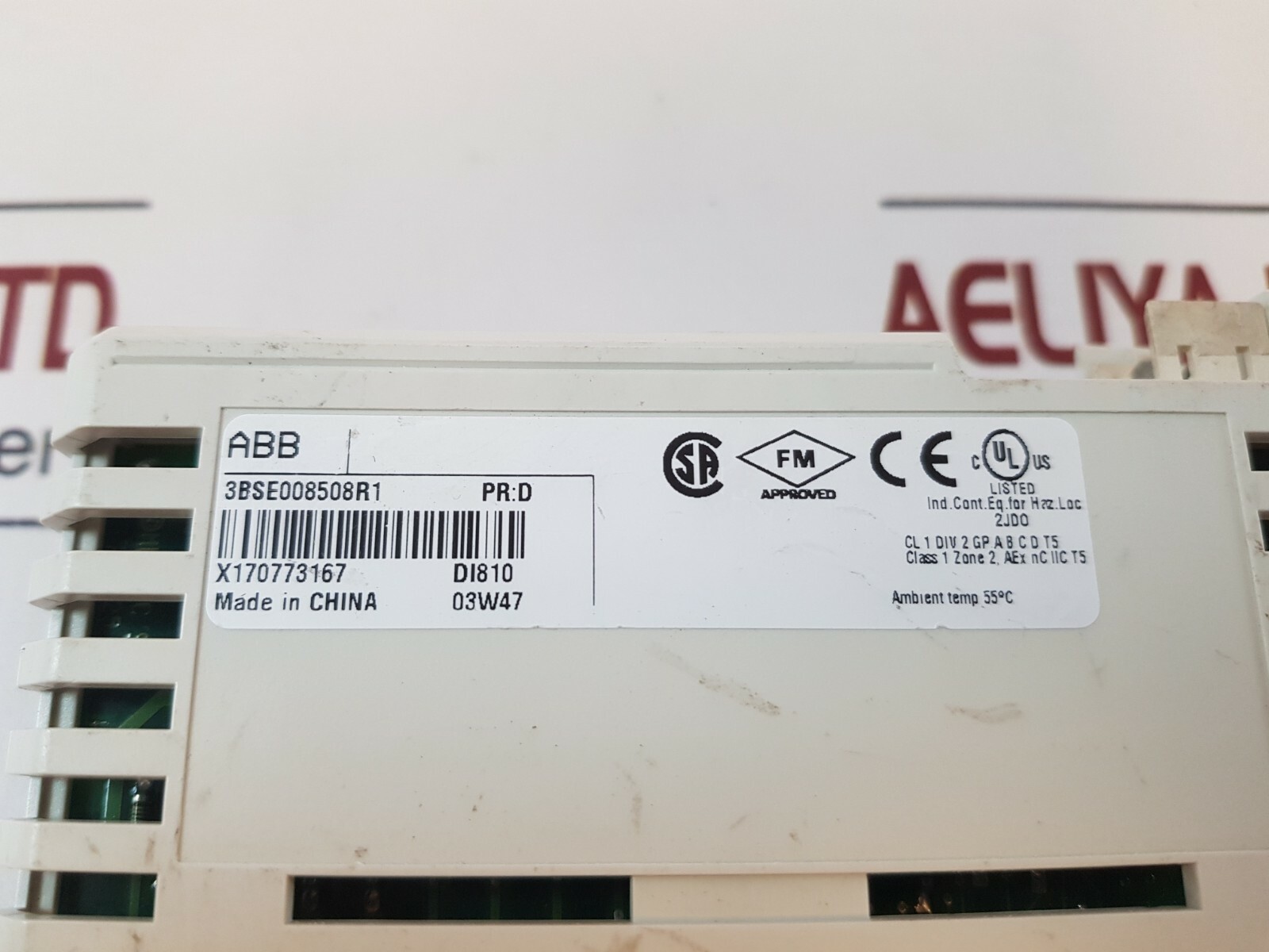 Di810 Abb di810 digital input module 3bse008508r1 pr:d