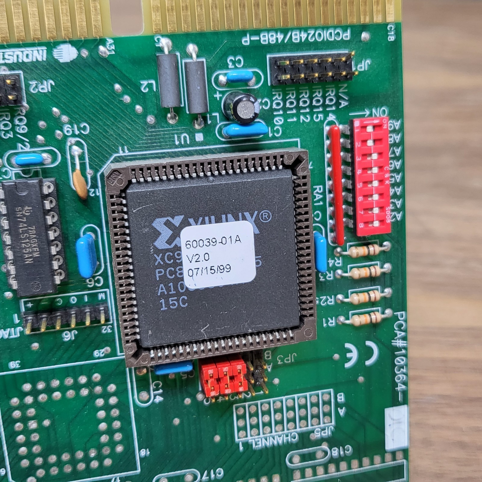 Industrial Computer Source PCDIO24B/48B-P ISA Digital I/O Interface Card PLC