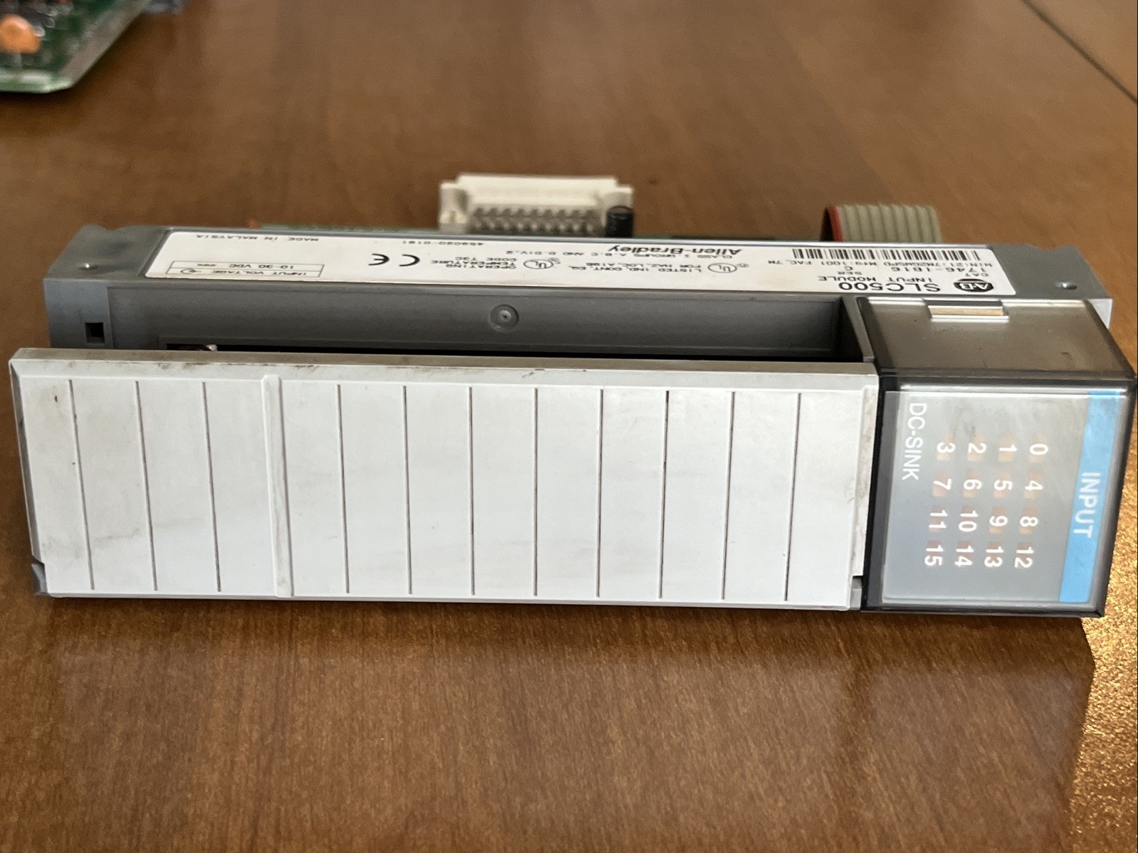 🔥Allen Bradley 1746-IB16 Ser C, SLC 500 Input Module, Used Free Shipping🇺🇸