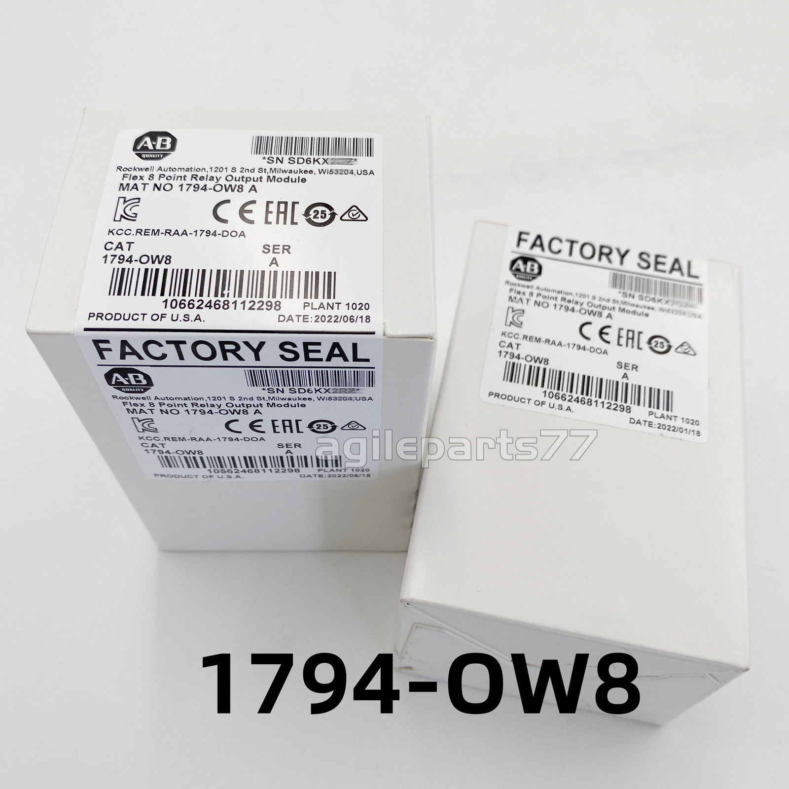 1PC NEW AB 1794-OW8 1794OW8 Ser A Flex 8 Point Relay Output Module Fast Ship